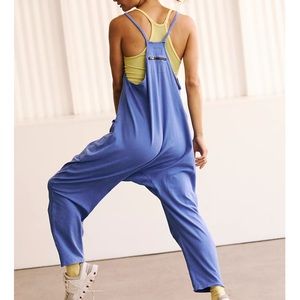 Free people movement Hot Shot Onesie Electric Cobalt